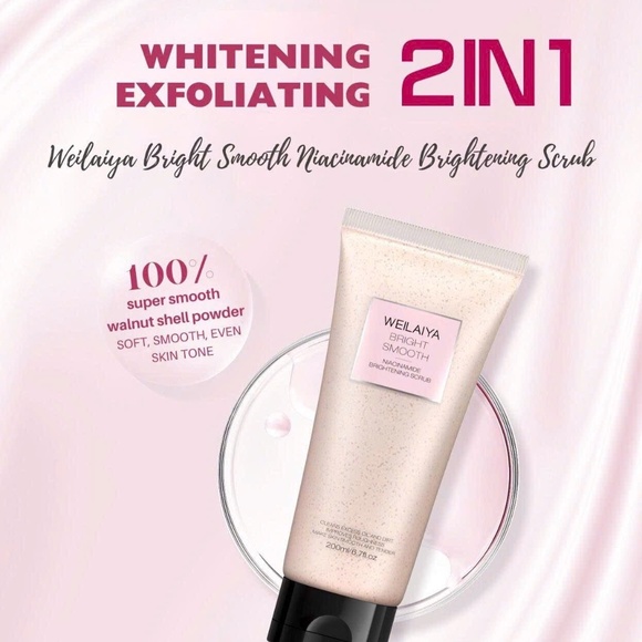 3pcs Brand New WEILAIYA Calendula Essence Shower Gel 450mL+Free Body Scrub 200mL - Picture 8 of 11